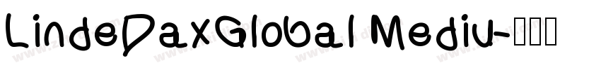 LindeDaxGlobal Mediu字体转换